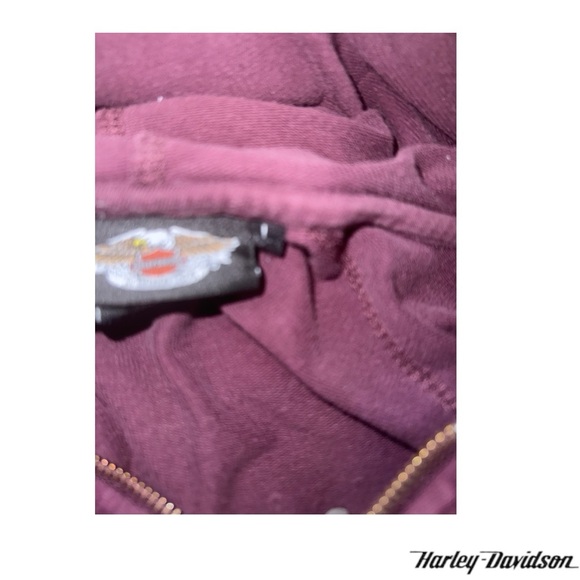 SOLD - Women’s Vintage Harley Zip - Picture 5 of 5